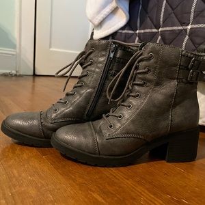 Gray Boots